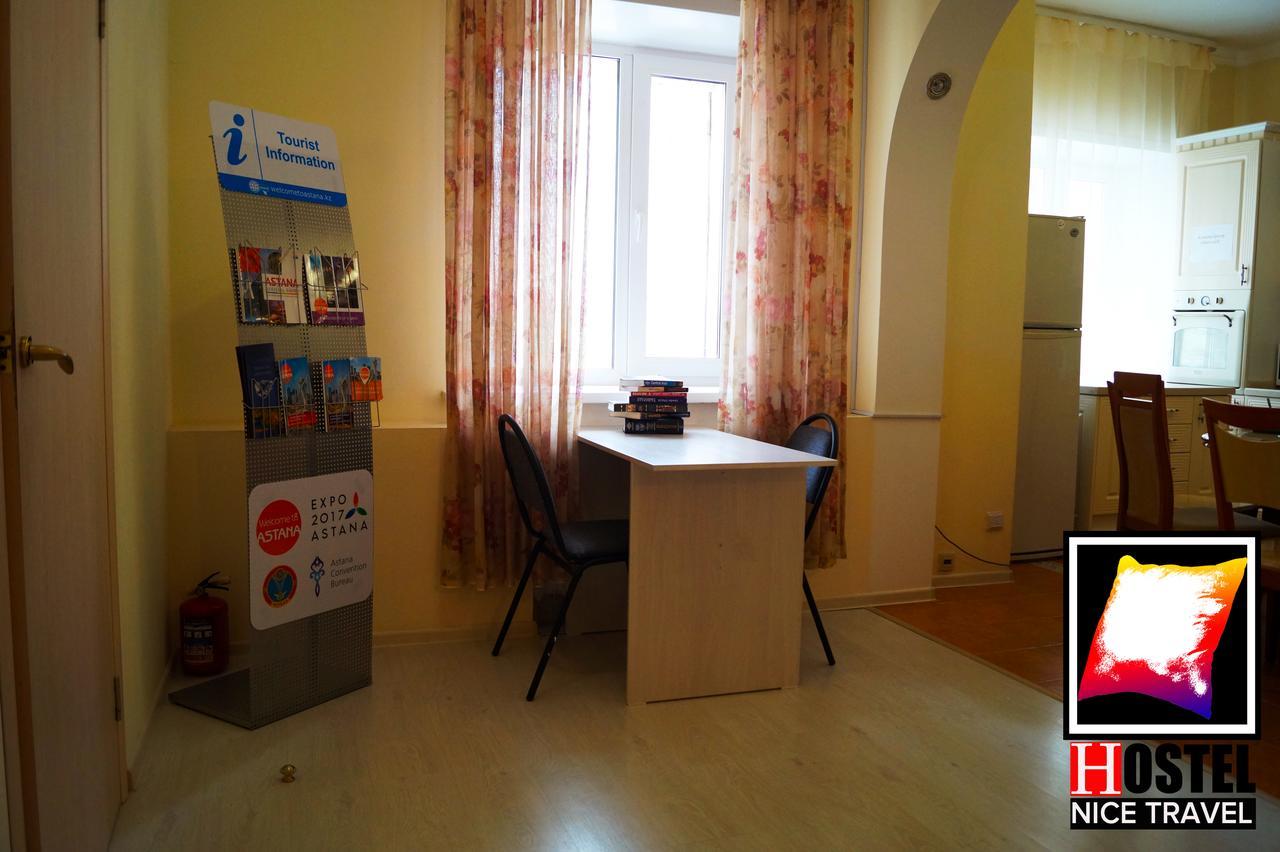 Hostel Nice Travel Astana Bagian luar foto